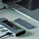 Imagen para el artículo titulado Una buena idea: un hub USB-C que además de ampliar puertos lleva dentro una bahía para discos M.2